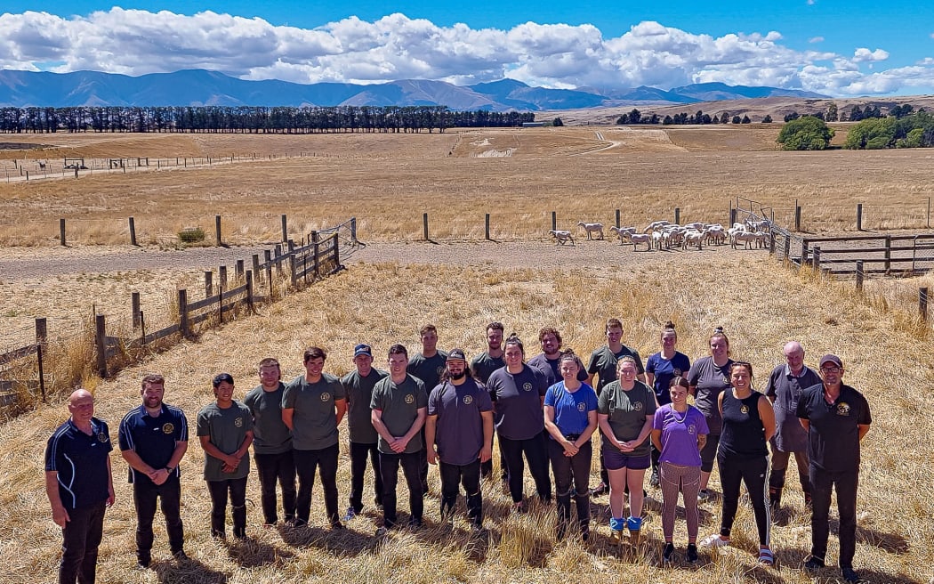 Trans-Tasman trainee sheep shearing exchange programme.