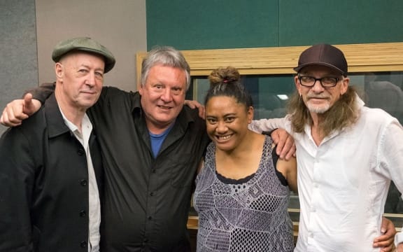 Simon Grigg, Alan Jansson, Sina Saipaia and Trevor Reekie