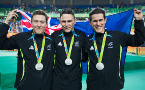 Ethan Mitchell, Eddie Dawkins and Sam Webster were the only New Zealand cyclists to win a medal at the Rio Olympics.