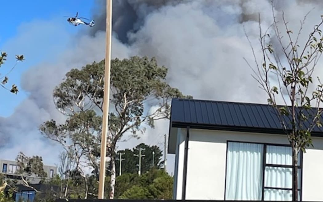 Day 1 of Port Hills fire