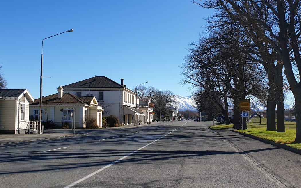 Generic still of the main street in Fairlie