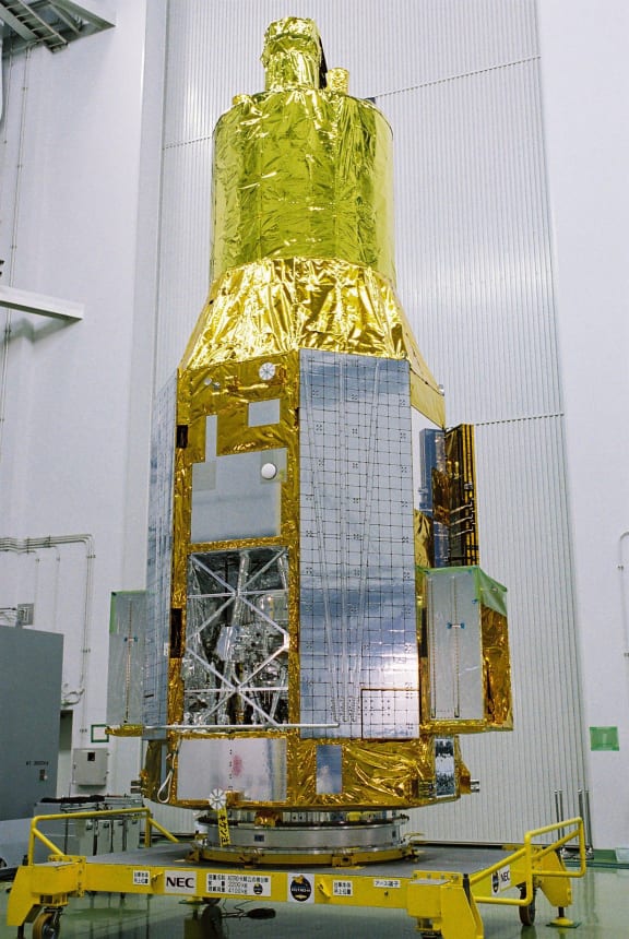 The ASTRO-H or "Hitomi" satellite.