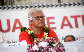 FAST party leader Fiame Naomi Mata'afa.