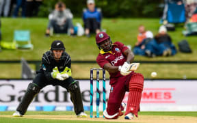 Rovman Powell of the West Indies.