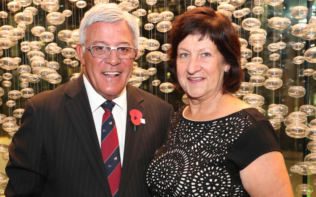 Bryan Williams and his wife Lesley.