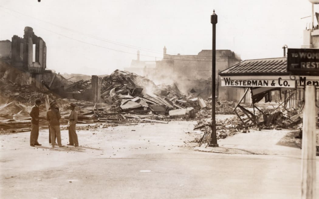 Hawkes Bay/Napier earthquake in 1931