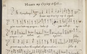 Pelham Humfrey manuscript in the hand of William Tucker.