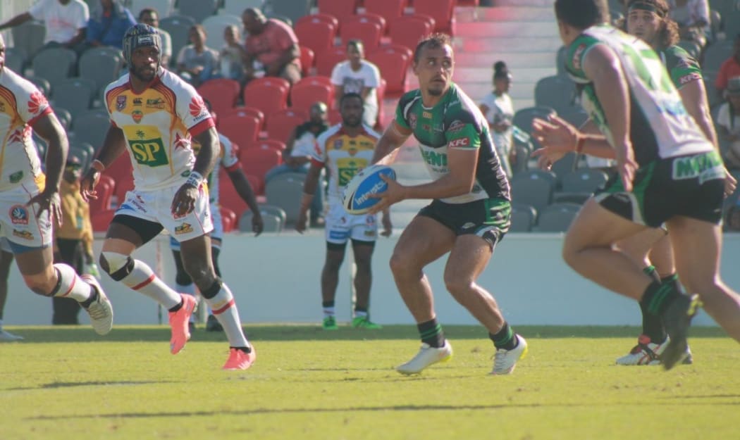 The PNG Hunters beat Townsville to edge close to the minor premiership.
