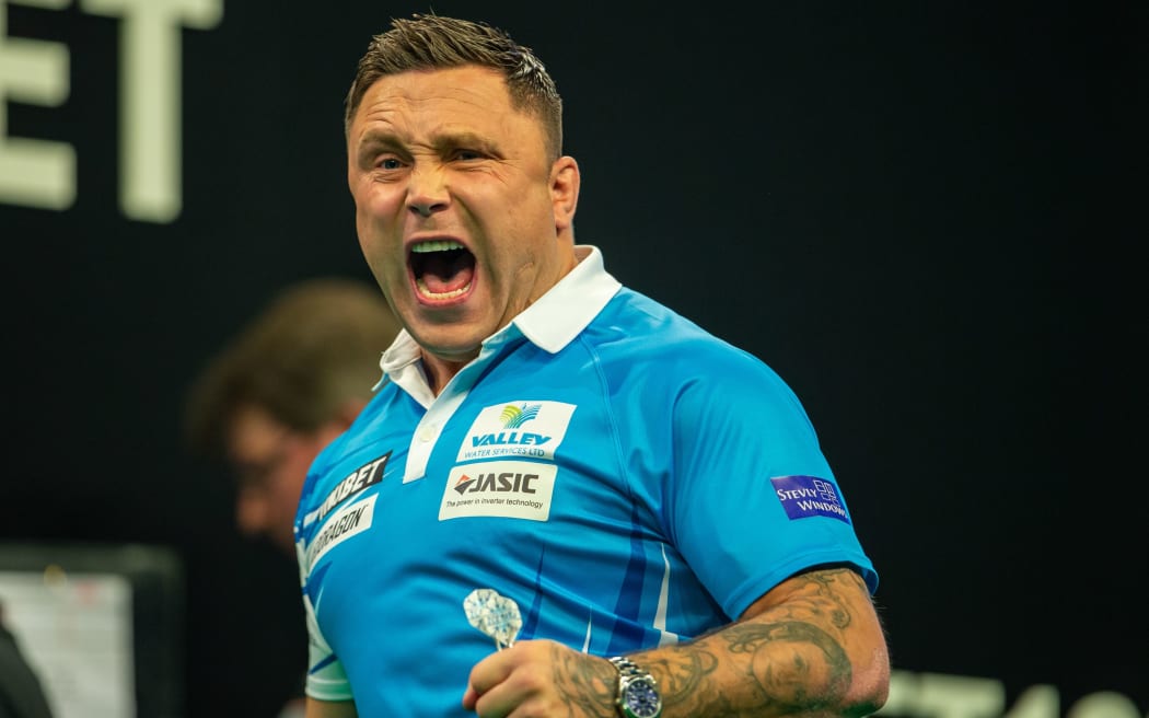 Weslh darts player Gerwyn Price.