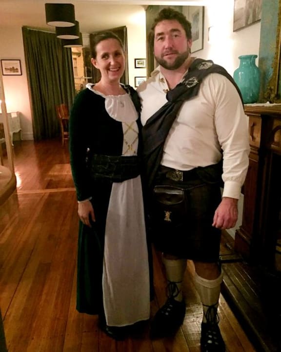 Jacqueline and David Burt. owners of the Dunedin restaurant Bracken