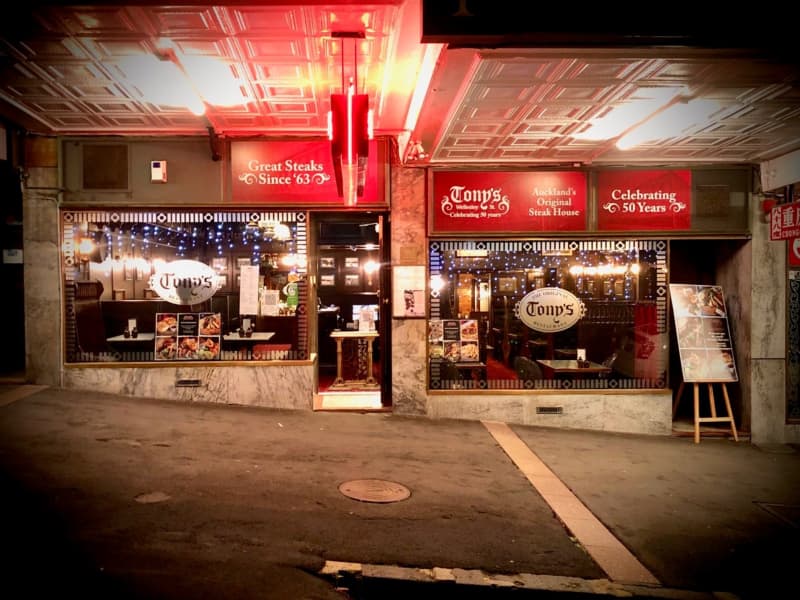 Tony's in Auckland.