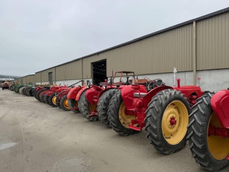 Allan Dippie's tractor collection featured prominently at Wheels at Wānaka event when it ran.