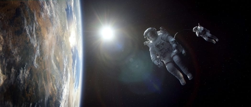 George Clooney in Gravity