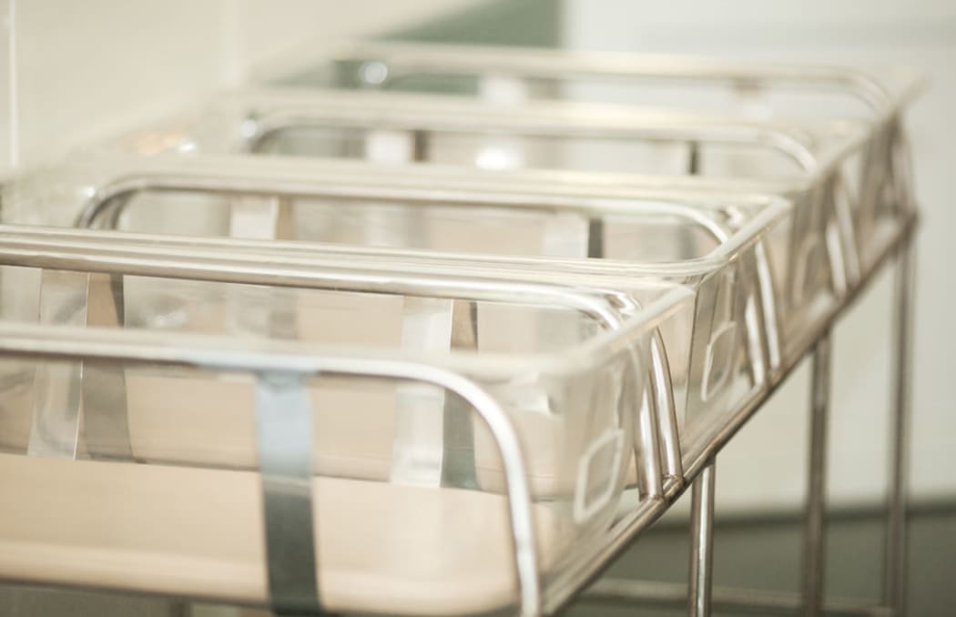 Neo-natal beds in a hospital