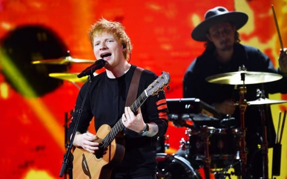 Ed Sheeran appears in Idol on TV4 during his visit to Sweden 2021-10-08
(
