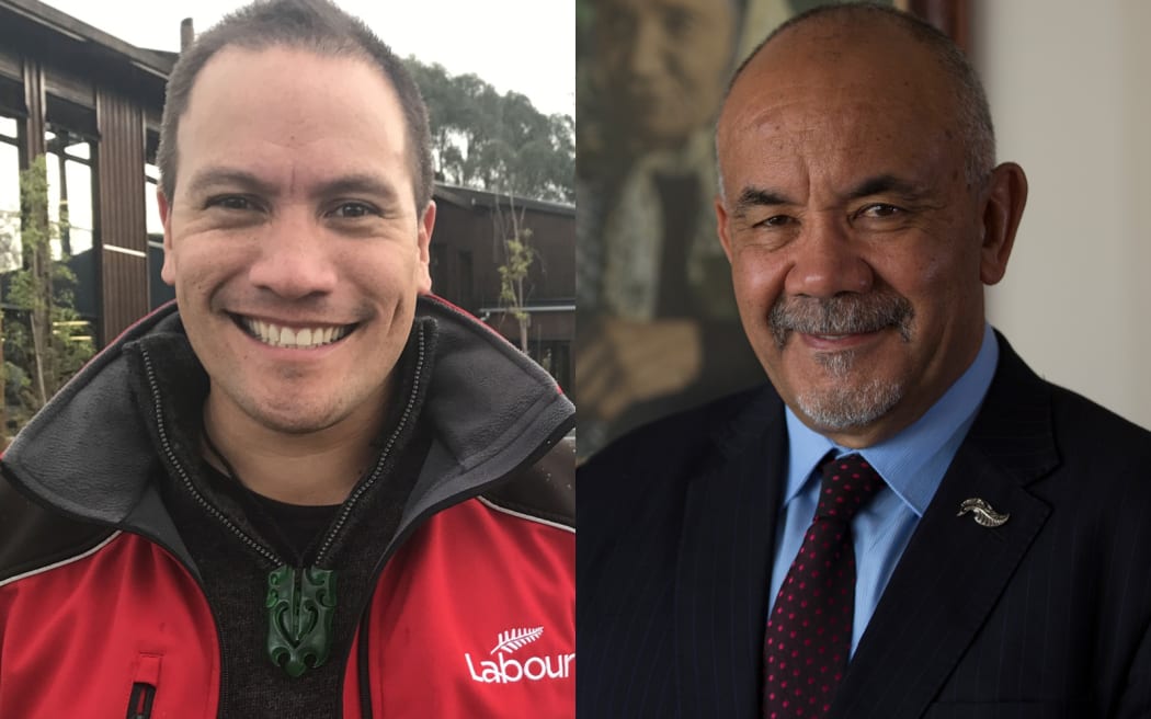 Tamati Coffey, left, and Te Ururoa Flavell