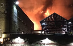 We now have ten fire engines and over 70 firefighters dealing with the #Camden Lock Market fire. Please avoid the area