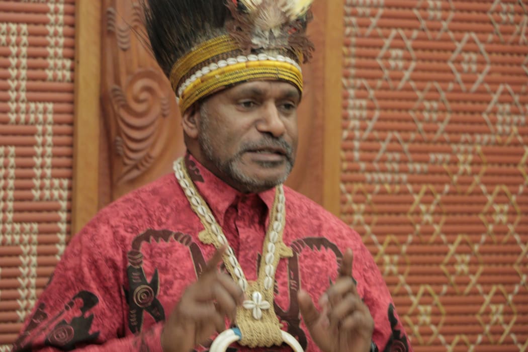 Benny Wenda the leader of the West Papauan Freedom Movement.
