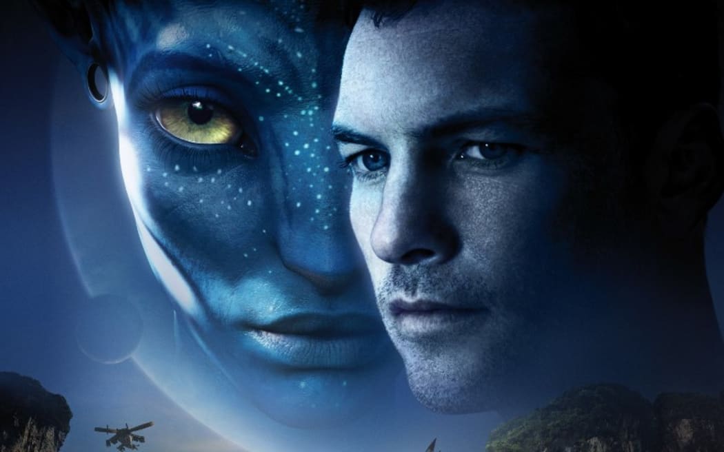 Avatar 
Year : 2009 USA
Director : James Cameron
Sam Worthington, Zoe Saldana
Movie poster (Fr)