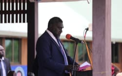 Bougainville’s President Ishmael Toroama