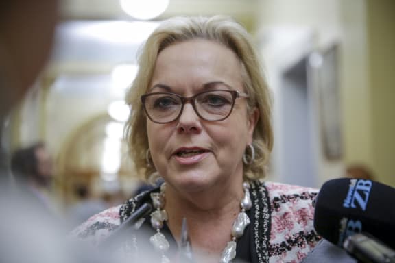 05072016 Photo: Rebekah Parsons-King. Caucus run. Judith Collins.