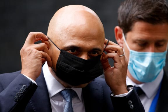 UK Health Secretary Sajid Javid says he has "very mild" symptoms after testing positive for Covid-19