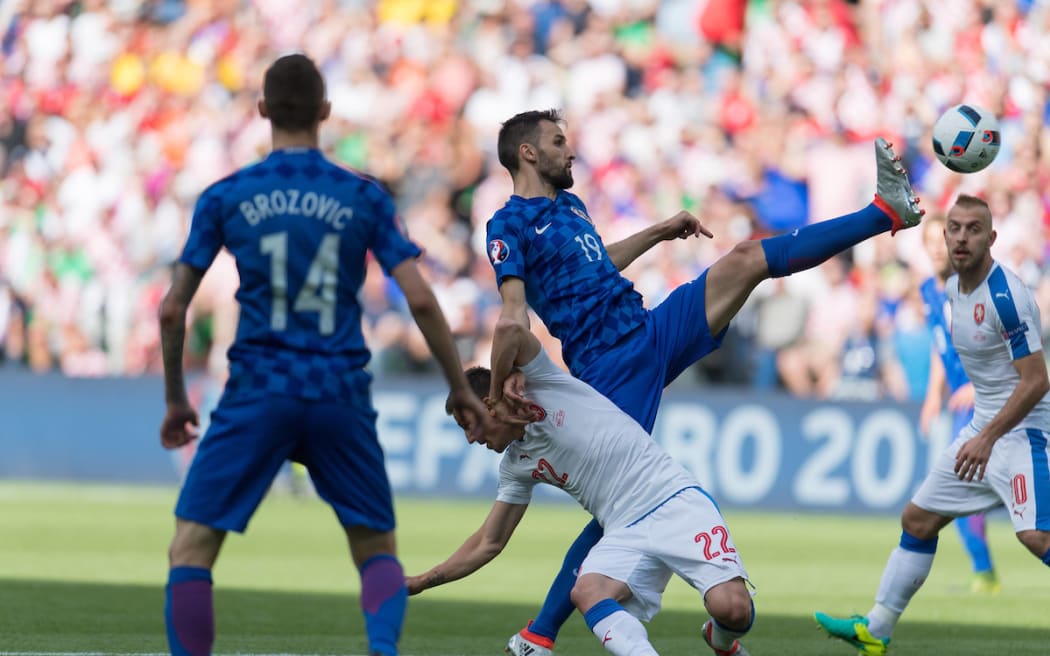 Ante Coric, Croatia v France 2016.