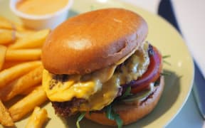 Sriracha Double Smash Burger