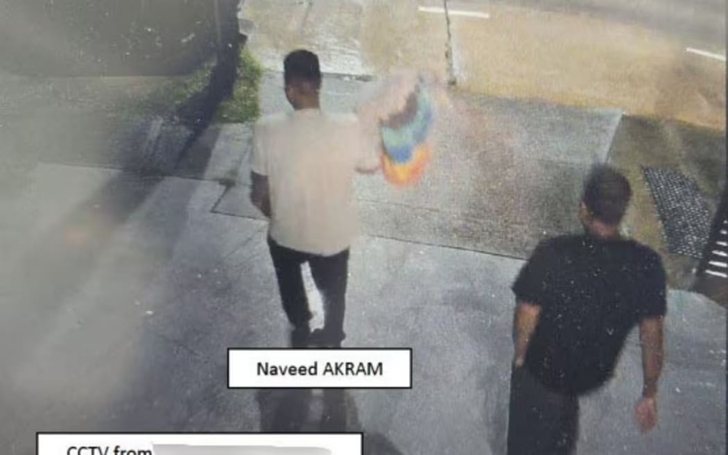 Naveed Akram is seen walking down the driveway of a rented Campsie home about 90 minutes before the Bondi Beach attack.