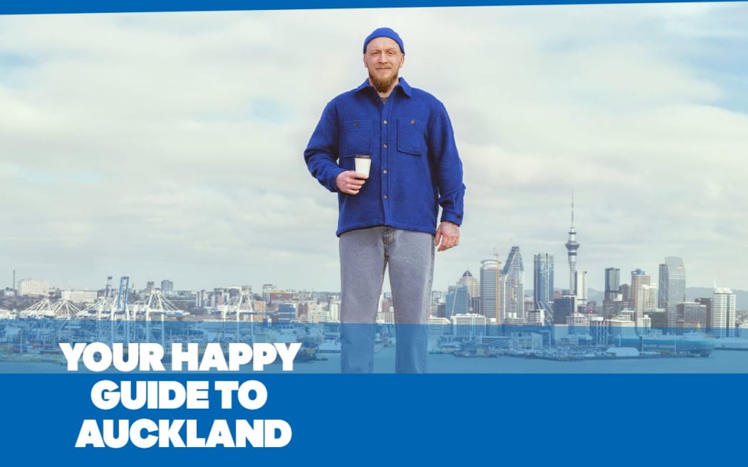 'Happy Guide' campaign followed 'Eerik', a 'Finish tourist' enjoying activities around Auckland.