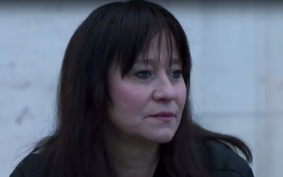 Trine Dyrholm as Nico in the film 'Nico, 1988'