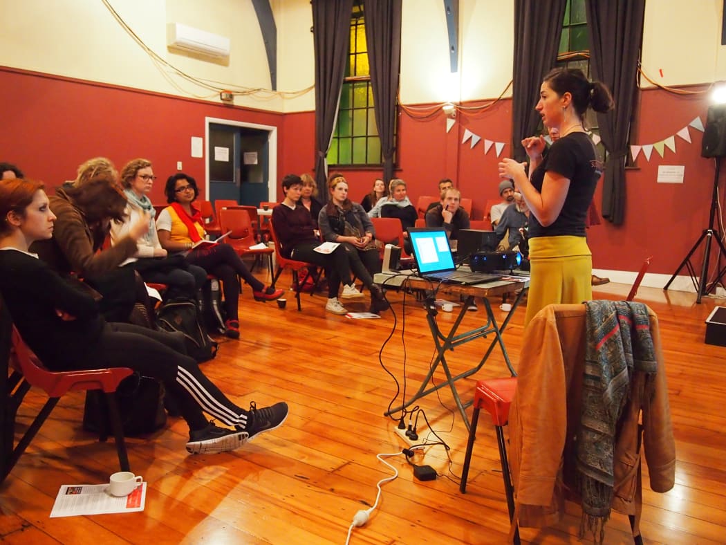 Conscious Consuming workshop facilitator Renee Rushton.