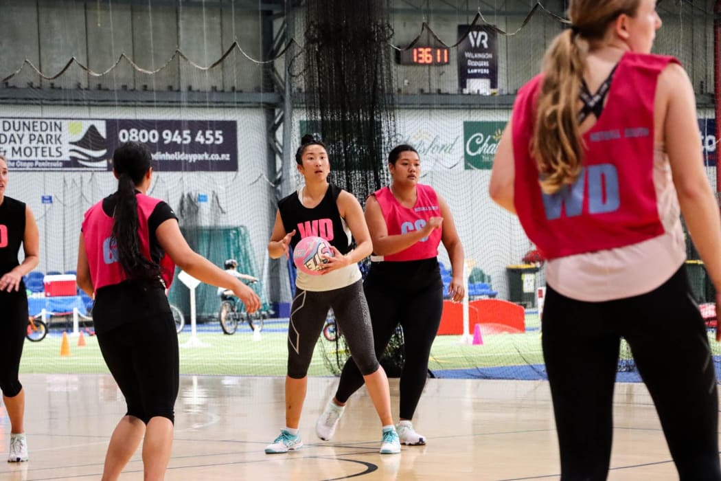 Lisa Lin at a recent training session.