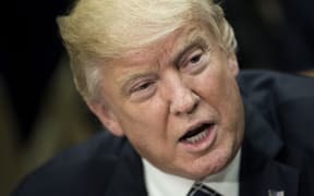 US President Donald Trump speaks after signing an executive order on the country's farming industry 25/04/2017