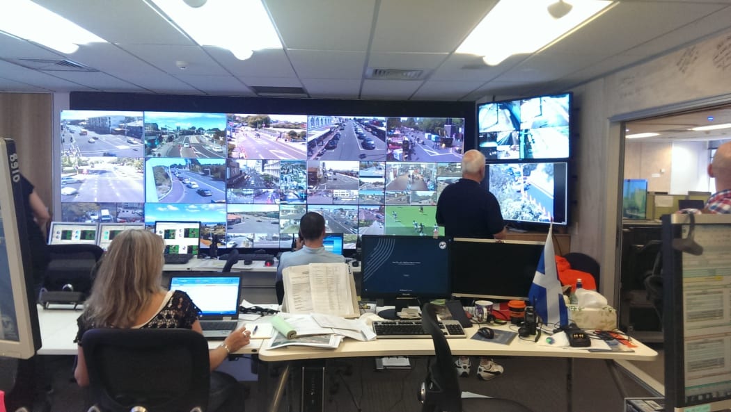 The major events operation centre in Auckland.