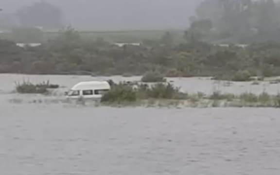 Westland Mayor Bruce Smith posted a video of the flooding on Facebook.