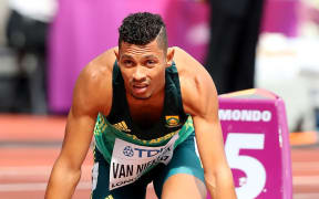 South African runner Wayde van Niekerk.