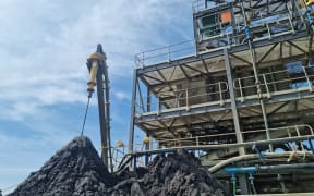 Refined heavy mineral concentrate at Westland Mineral Sands Nine Mile site