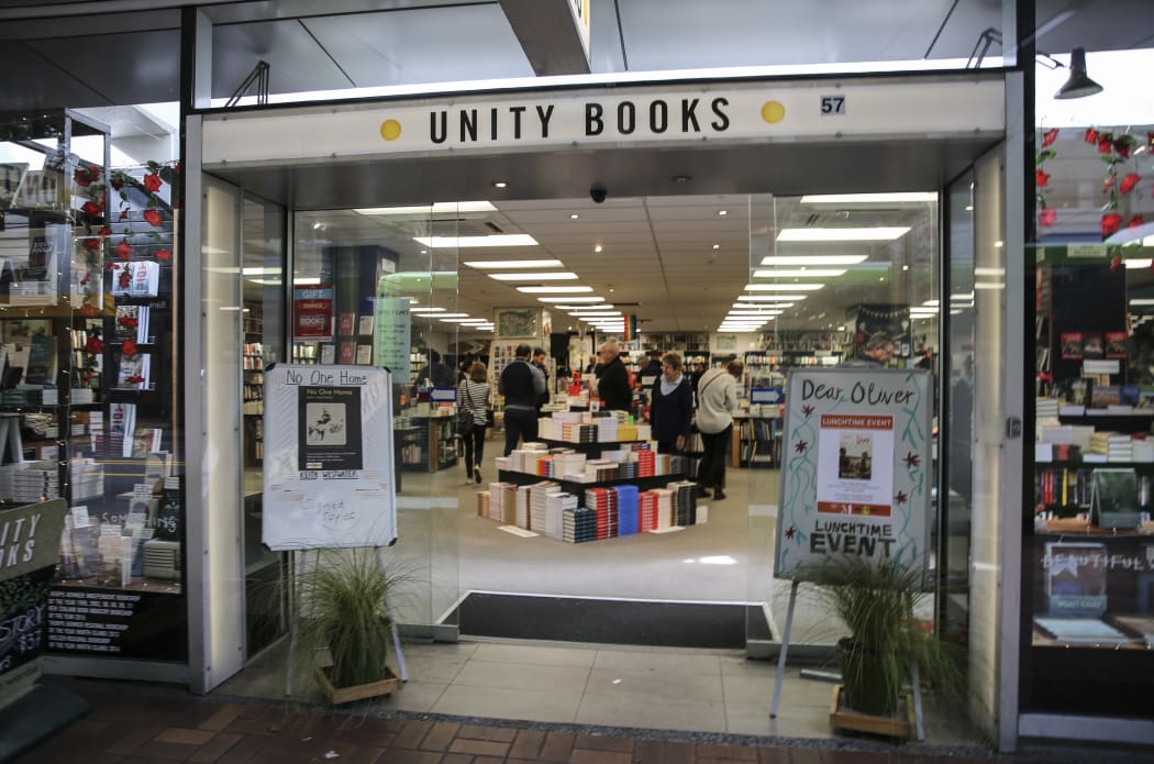 Unity Books in Wellington.