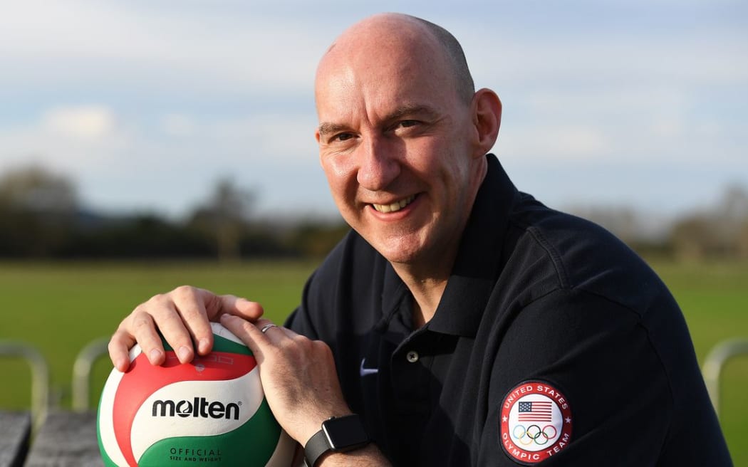 USA Olympic volleyball coach, New Zealander Hugh McCutcheon