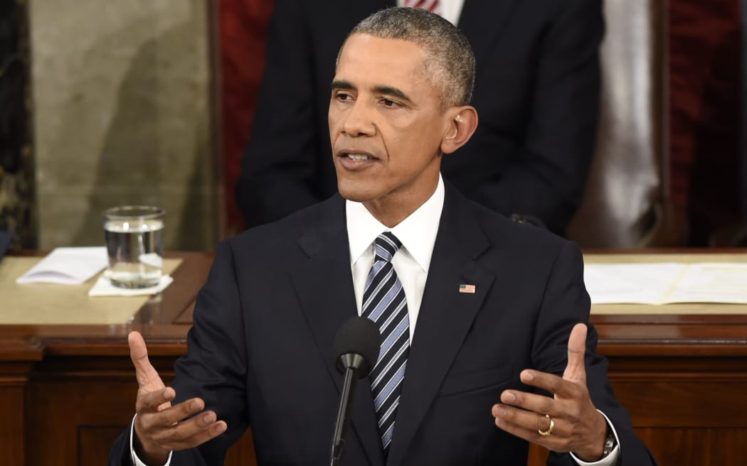 President Barack Obama delivers his 2016 State of the Union speech