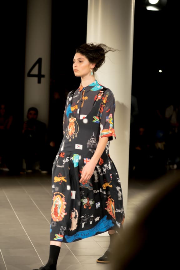 Salasai 's playful prints at NZFW 2017