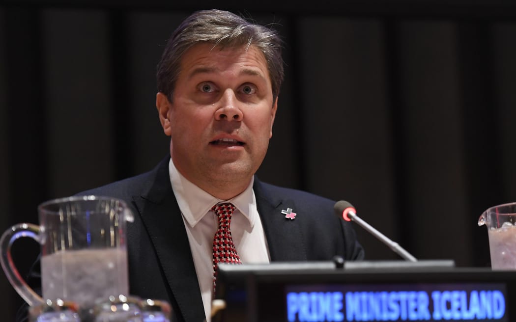 Prime Minister of Iceland Bjarni Benediktsson.