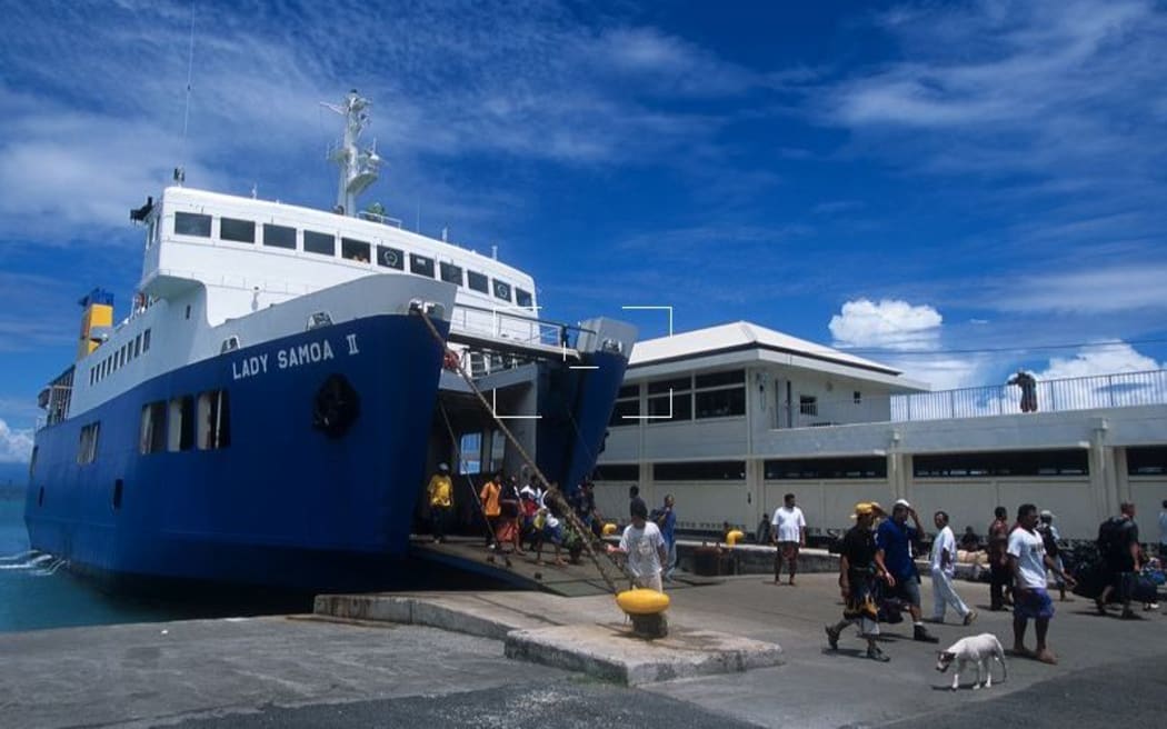 Mulifanua wharf, Samoa