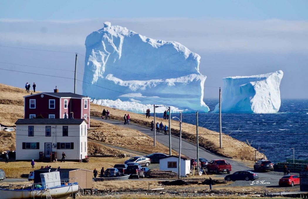 Ferryland mayor said the iceberg appeared to have grounded.