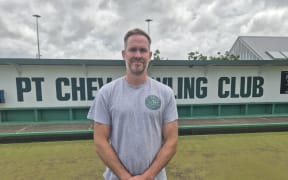 Point Chev Bowls Club president Simon Munro.