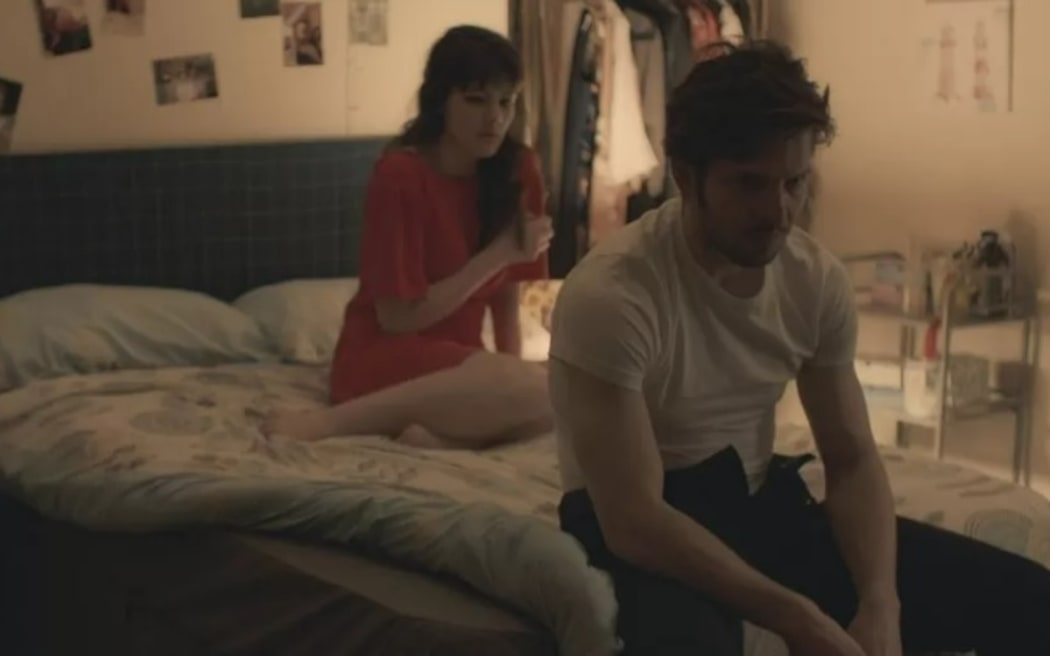 A still from the short film at the heart of the conflict, Keep Breathing.