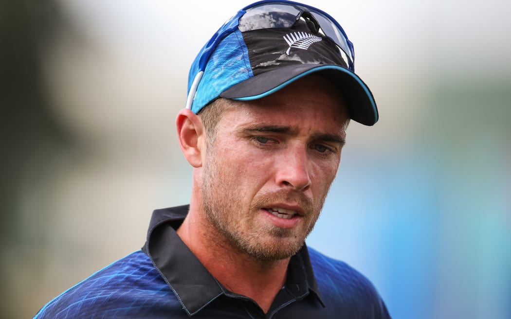 The Black Caps fast bowler Tim Southee.