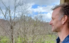 Jeremy Fitzsimons on his family farm in Thames.