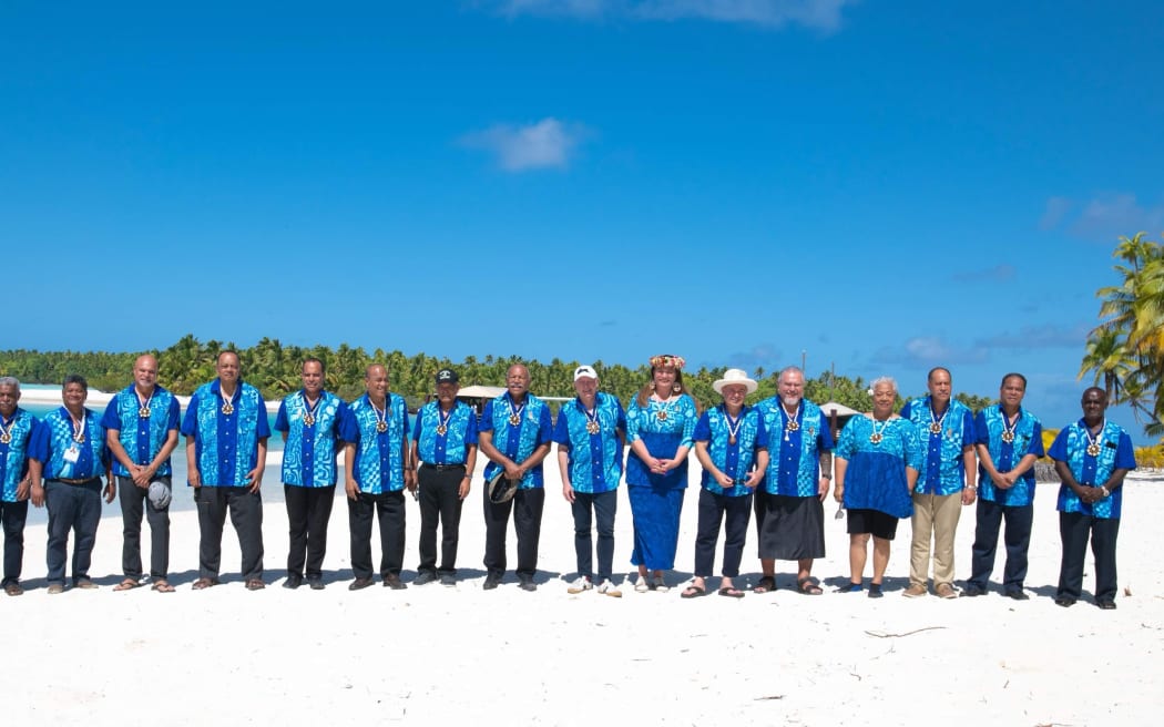 Leaders at the Pacific Islands Forum in Rarotonga